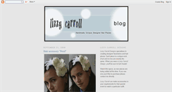 Desktop Screenshot of lizzycarroll.blogspot.com