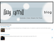 Tablet Screenshot of lizzycarroll.blogspot.com