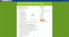Desktop Screenshot of jstyndaleresourcecentre.blogspot.com