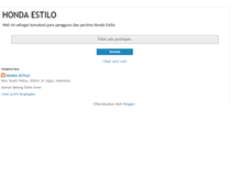Tablet Screenshot of honda-estilo.blogspot.com