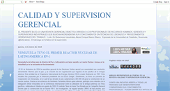 Desktop Screenshot of calidadysupervision.blogspot.com