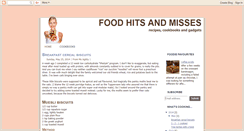 Desktop Screenshot of foodhitsandmisses.blogspot.com