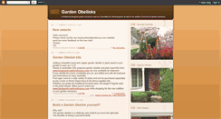 Desktop Screenshot of gardenobelisks.blogspot.com