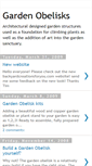 Mobile Screenshot of gardenobelisks.blogspot.com