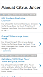 Mobile Screenshot of manual-citrus-juicer.blogspot.com