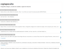 Tablet Screenshot of copiapoculto.blogspot.com