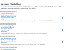 Tablet Screenshot of matusowtruth.blogspot.com