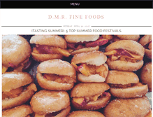 Tablet Screenshot of dmrfinefoods.blogspot.com