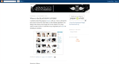 Desktop Screenshot of maneggi.blogspot.com