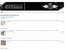 Tablet Screenshot of maneggi.blogspot.com