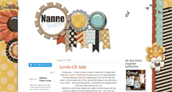 Desktop Screenshot of nannes-creations.blogspot.com