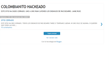 Tablet Screenshot of colombianito.blogspot.com