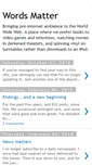 Mobile Screenshot of findingwords.blogspot.com