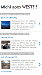 Mobile Screenshot of michi-goes-west.blogspot.com