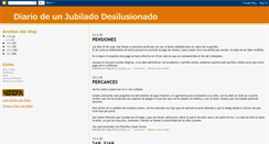 Desktop Screenshot of diariodeunjubiladodesilusionado.blogspot.com