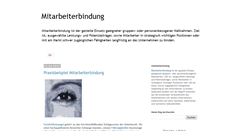 Desktop Screenshot of mitarbeiterbindung.blogspot.com