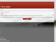 Tablet Screenshot of islamkb.blogspot.com