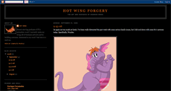 Desktop Screenshot of hotwingforgery.blogspot.com