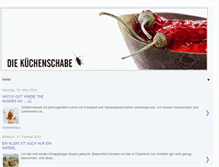 Tablet Screenshot of diekuechenschabe.blogspot.com