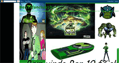 Desktop Screenshot of ben10fanclub10.blogspot.com