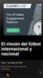 Mobile Screenshot of elrincondelfutbolinternacional.blogspot.com