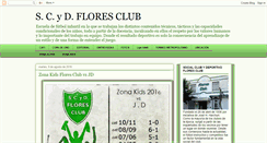 Desktop Screenshot of floresclub.blogspot.com