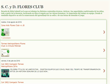 Tablet Screenshot of floresclub.blogspot.com