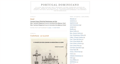Desktop Screenshot of portugaldominicano.blogspot.com