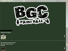 Tablet Screenshot of bgcpaintball.blogspot.com