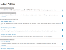 Tablet Screenshot of indiapolitics.blogspot.com