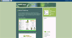 Desktop Screenshot of itubalstyle.blogspot.com