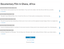 Tablet Screenshot of ghanadocumentary.blogspot.com