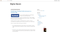 Desktop Screenshot of digital-maven.blogspot.com