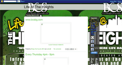 Desktop Screenshot of lifeattheheights.blogspot.com