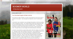 Desktop Screenshot of boomerworld.blogspot.com