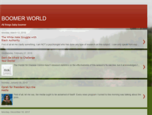 Tablet Screenshot of boomerworld.blogspot.com