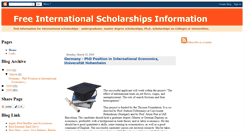 Desktop Screenshot of free-inter-scholarships.blogspot.com