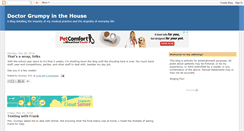 Desktop Screenshot of drgrumpyinthehouse.blogspot.com