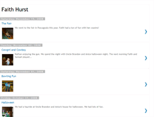 Tablet Screenshot of faithhurst.blogspot.com