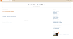 Desktop Screenshot of desdelaserra.blogspot.com