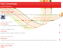 Tablet Screenshot of fatoocomentado.blogspot.com