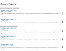 Tablet Screenshot of distortednotes.blogspot.com