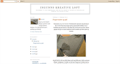 Desktop Screenshot of ingunnskreativeloft.blogspot.com