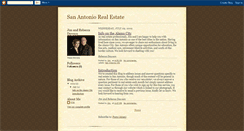 Desktop Screenshot of dawson-sanantoniorealestate.blogspot.com