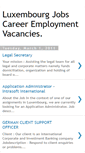 Mobile Screenshot of luxembourg-jobs-career-employment.blogspot.com