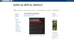 Desktop Screenshot of museudeartedejoinville.blogspot.com