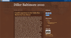 Desktop Screenshot of dillerbaltimore.blogspot.com