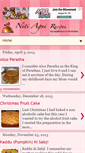 Mobile Screenshot of myrecipiesmyexperience.blogspot.com