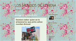 Desktop Screenshot of mundosdelorena.blogspot.com