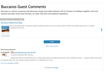 Tablet Screenshot of buccanosguestcomments.blogspot.com